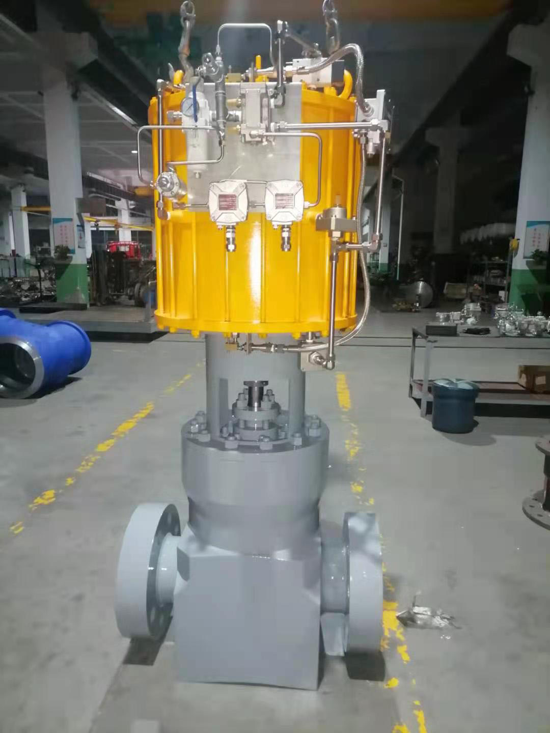 6”—2500LB，氣動高壓雙閘板閥閘閥